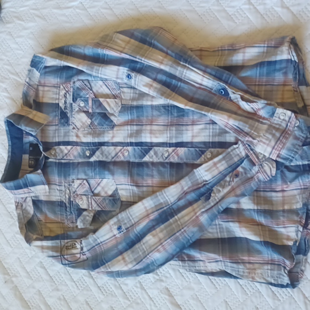 F l t r, long sleeve button down, men's shirt